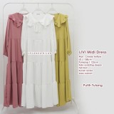 LIVI-014 LIVI Midi Dress Crinkle Airflow